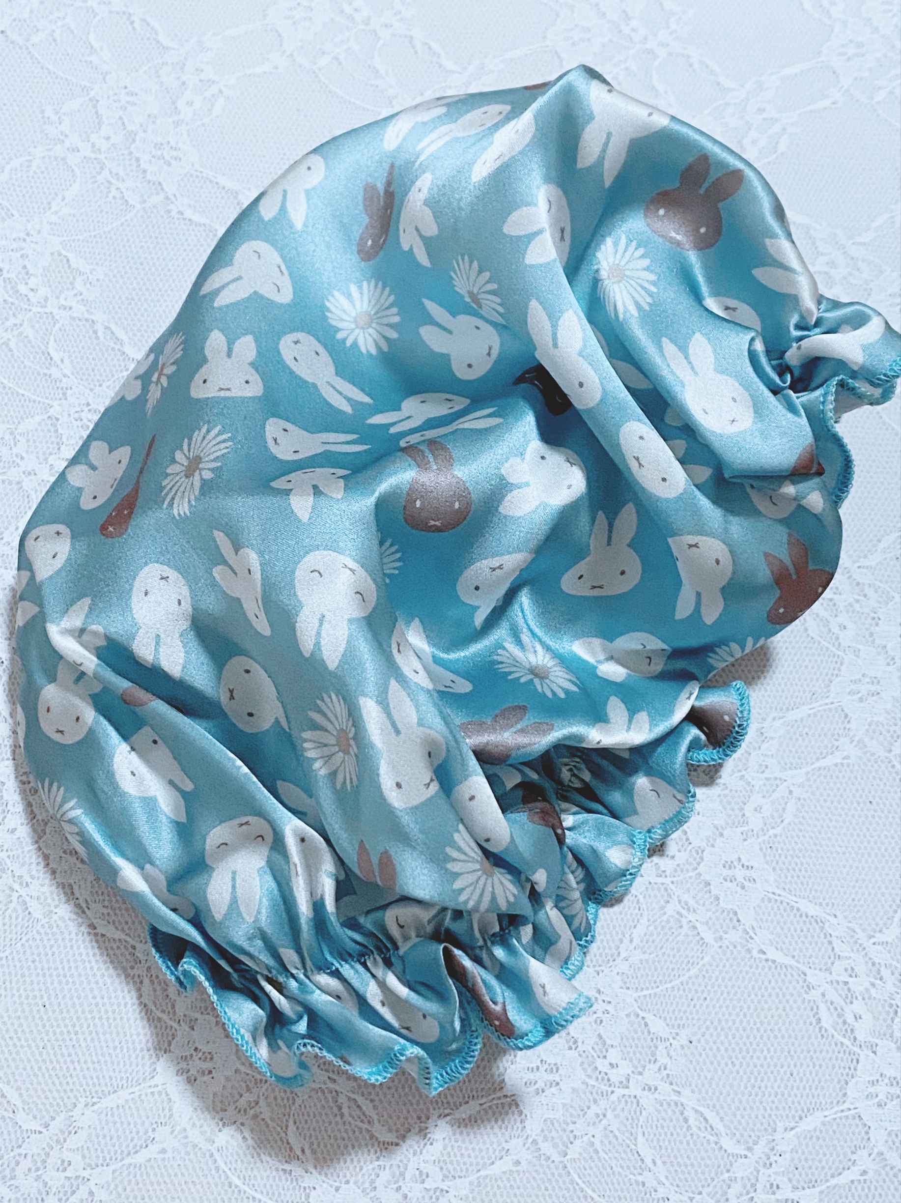 SHOBIDO シルクナイトキャップ＜ミッフィー/とんがりお耳＞