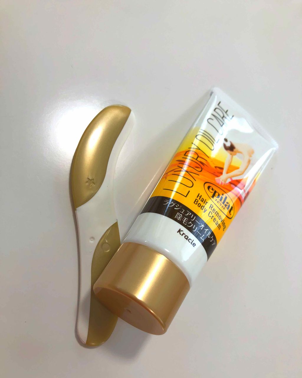 ラグジュアリーオイルケア 除毛クリーム/エピラット/除毛クリームを使ったクチコミ（1枚目）