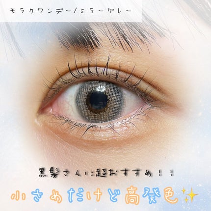 MOLAK 1day/MOLAK/ワンデー(1DAY)カラコンを使ったクチコミ(1枚目)