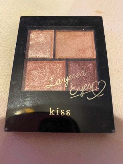 レイヤードアイズ/KiSS/アイシャドウパレットを使ったクチコミ(1枚目)