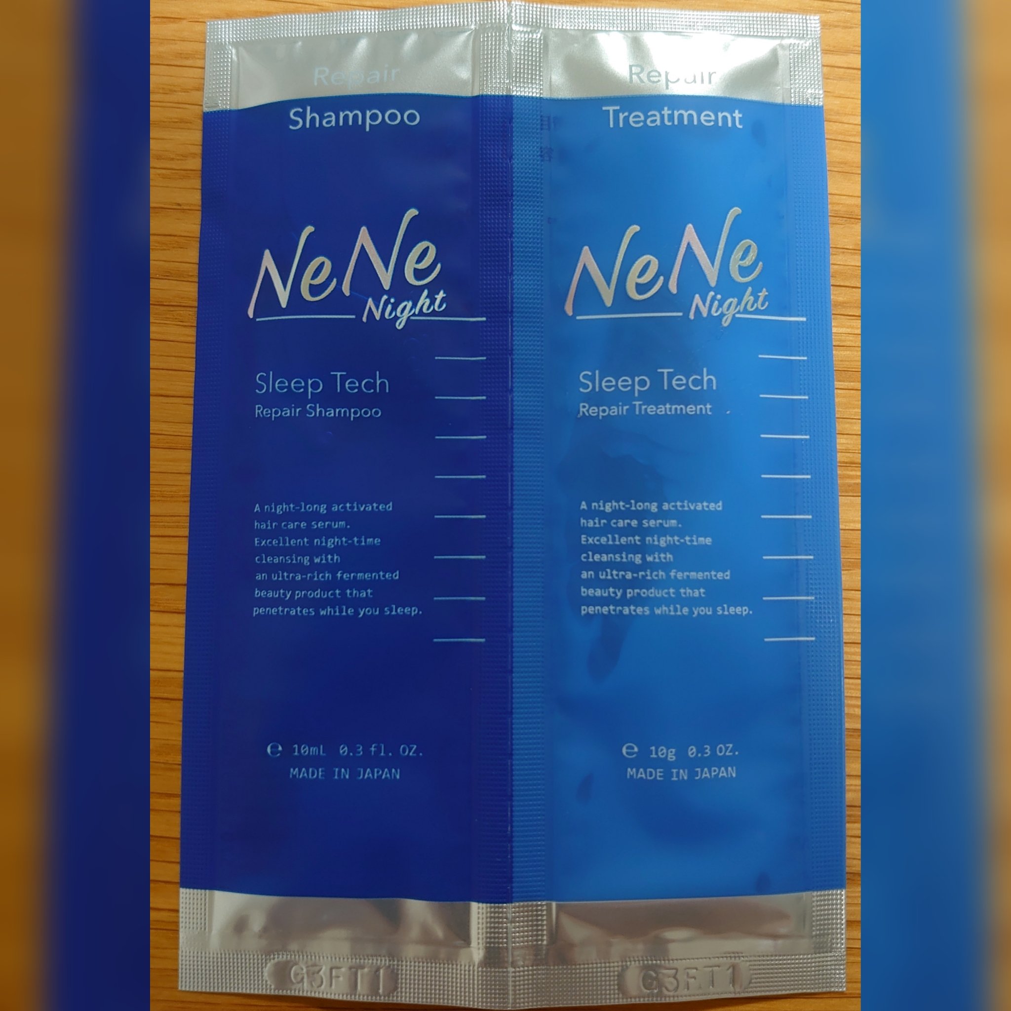 スリープテック リペア シャンプー／ヘアトリートメント/NeNe Night/市販シャンプーを使ったクチコミ（1枚目）