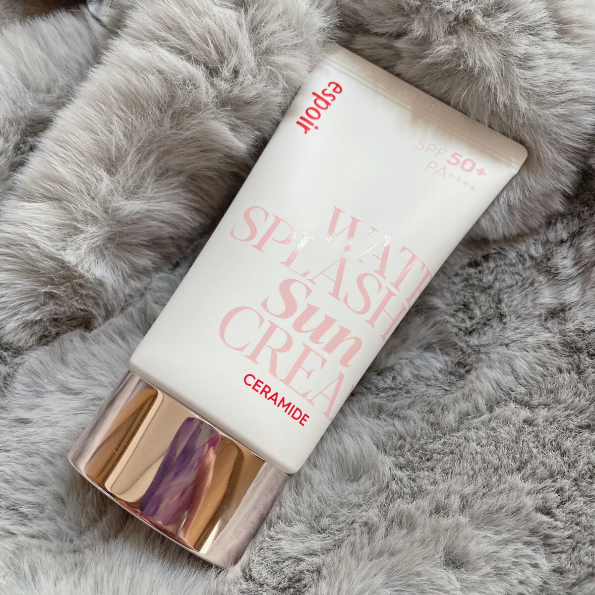 ウォータースプラッシュサンクリーム セラミド/espoir/日焼け止めクリームを使ったクチコミ(1枚目)