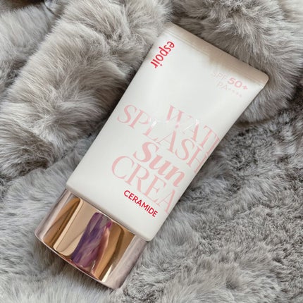 ウォータースプラッシュサンクリーム セラミド/espoir/日焼け止めクリームを使ったクチコミ(1枚目)