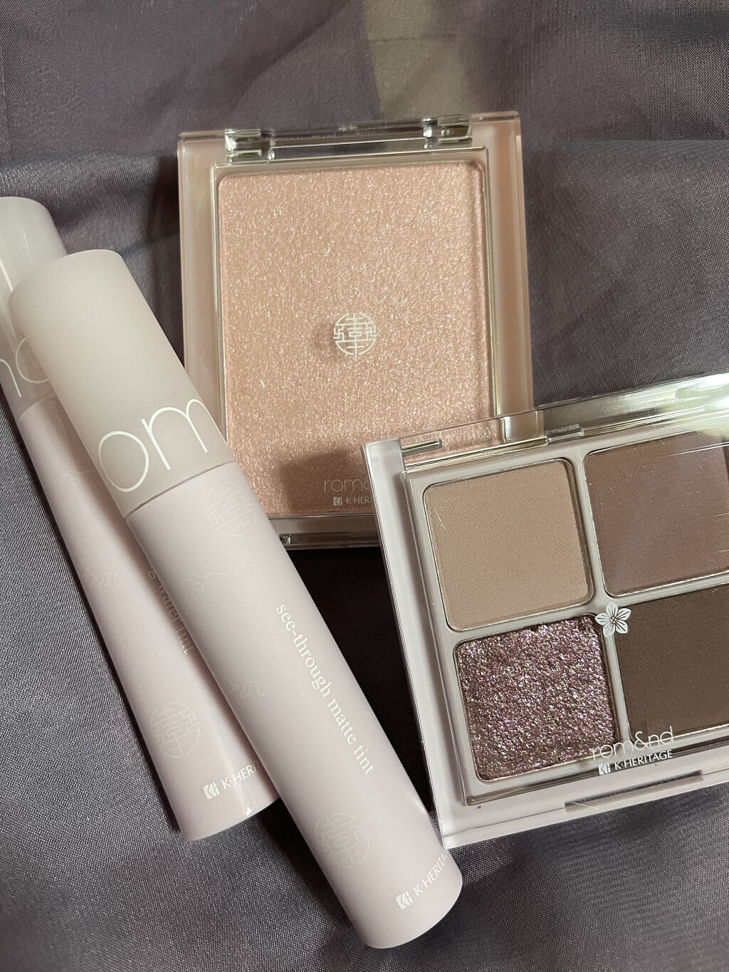 シースルーマットティント 韓服エディション/rom&nd/リップティントを使ったクチコミ（1枚目）