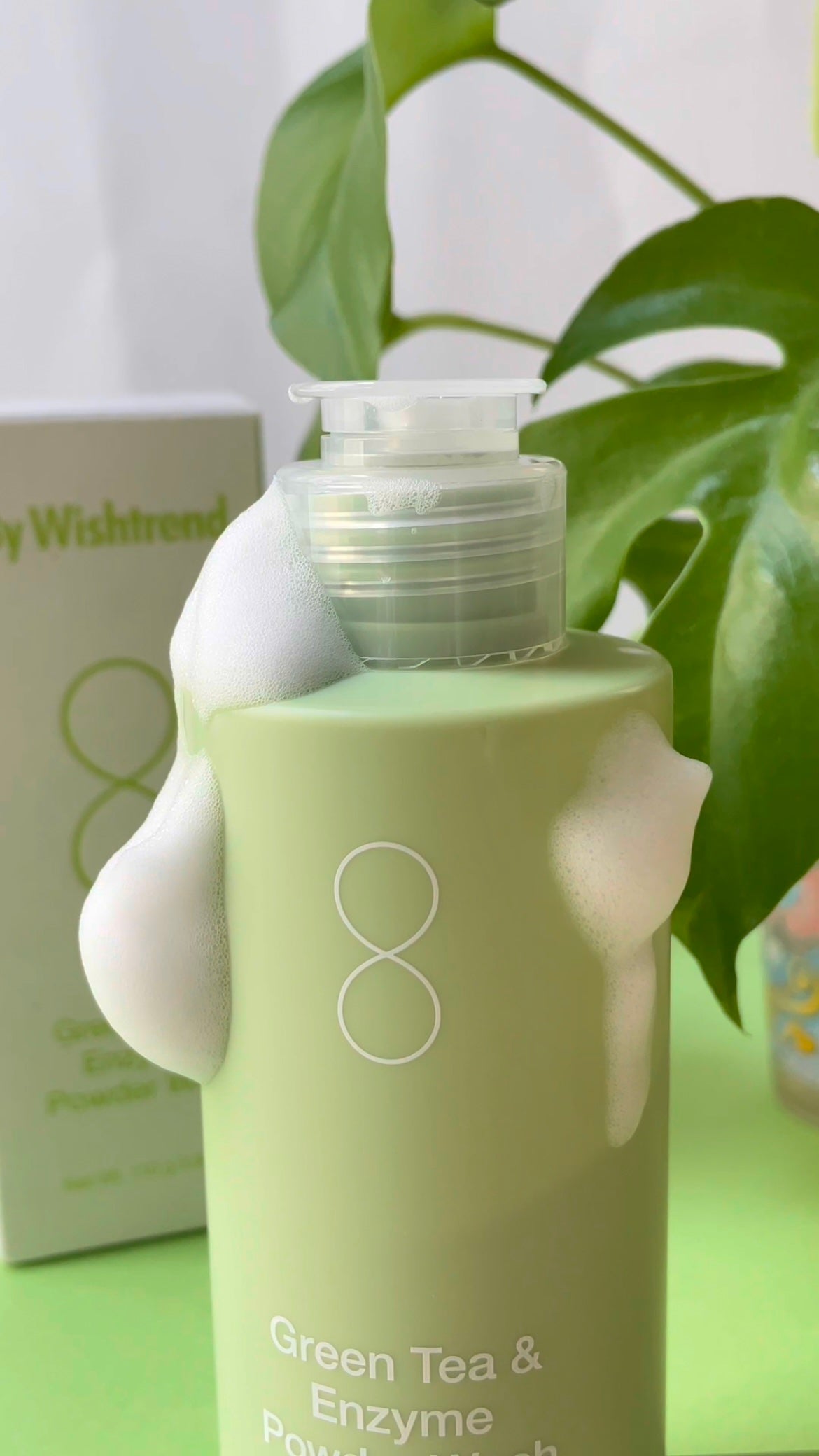 グリーンティー&エンザイムパウダーウォッシュ/By Wishtrend/洗顔パウダーを使ったクチコミ(1枚目)