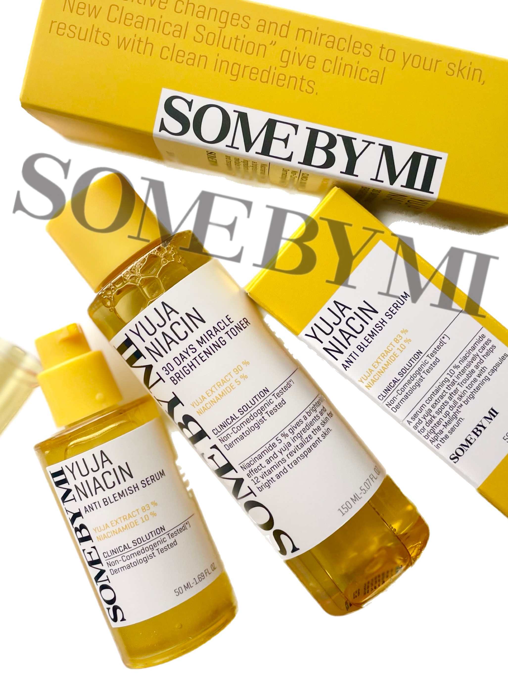 ユズナイアシン30 デイズ ミラクルブライトニング トナー/SOME BY MI/化粧水を使ったクチコミ（1枚目）