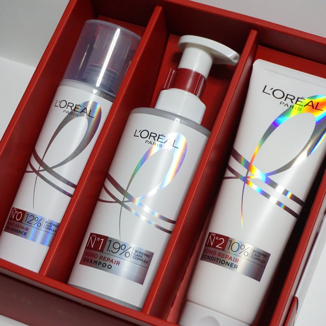 ロレアル パリ ボンド リペア シャンプー／コンディショナー/ロレアル パリ/市販シャンプーを使ったクチコミ（1枚目）