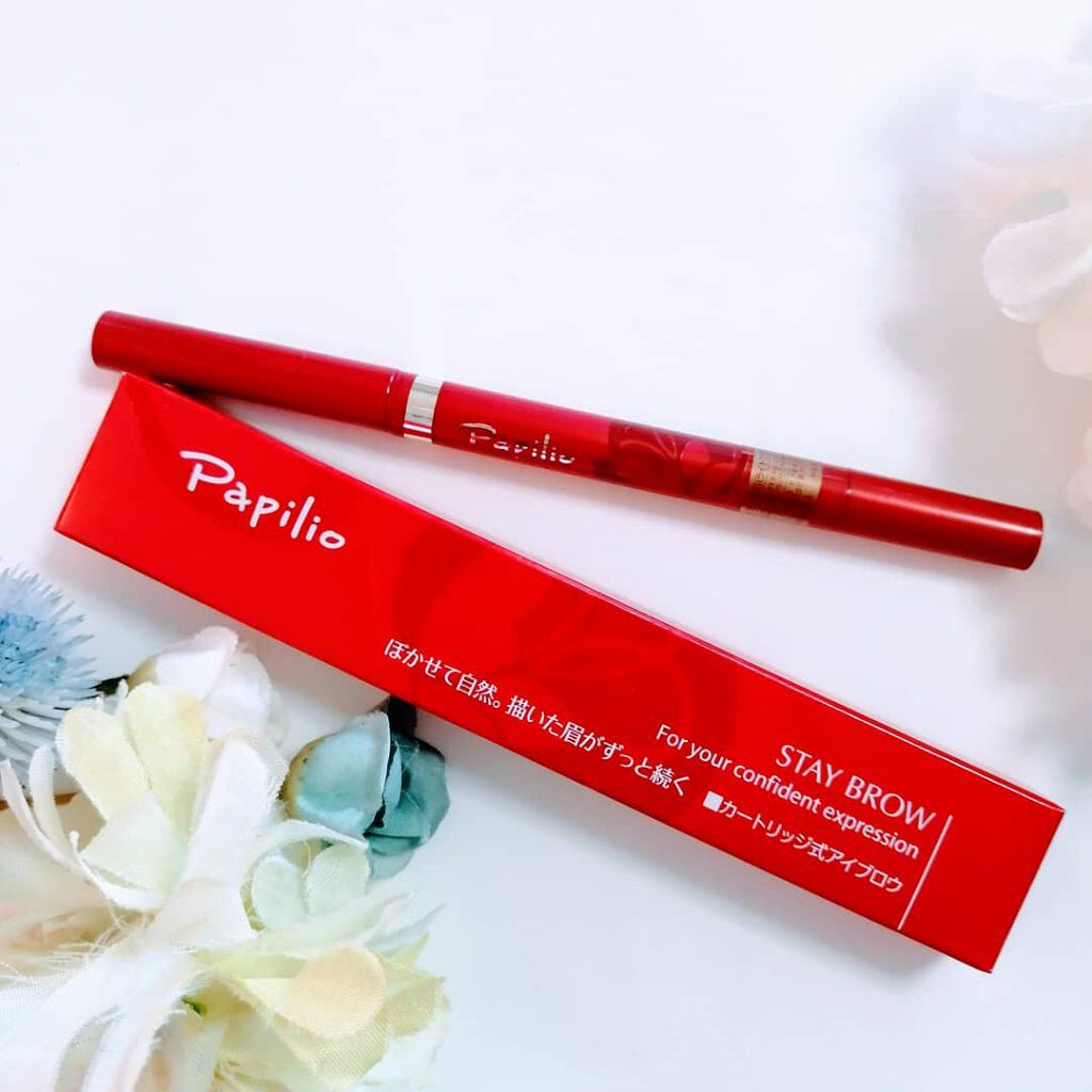 ステイブロウ/Papilio/アイブロウペンシルを使ったクチコミ（3枚目）