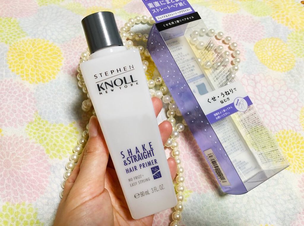 シェイク アンド ストレート ヘアプライマー/スティーブンノル ニューヨーク/ヘアオイルを使ったクチコミ（2枚目）