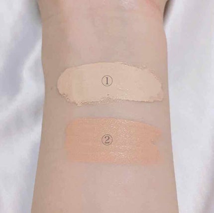 UR GLAM COVER&HIGHLIGHT CONCEALER/U R GLAM/リキッドコンシーラーを使ったクチコミ(2枚目)