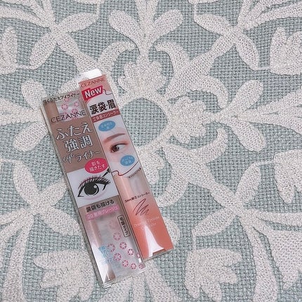 描くふたえアイライナー/CEZANNE/リキッドアイライナーを使ったクチコミ(2枚目)