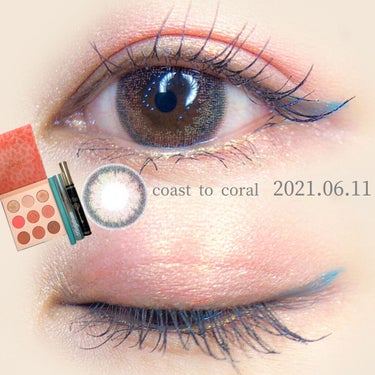 Coast to Coral/ColourPop/アイシャドウパレットを使ったクチコミ（1枚目）