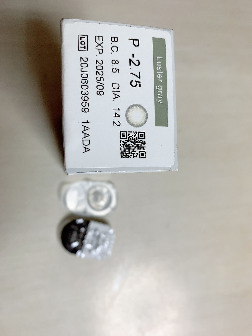 loveil 1day  Luster gray/loveil/ワンデー（１DAY）カラコンを使ったクチコミ（3枚目）