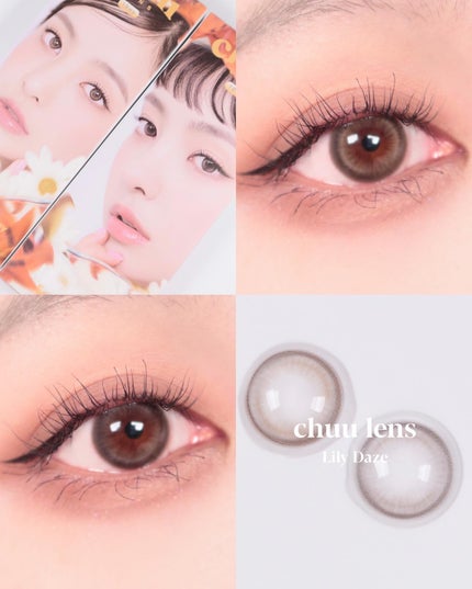 Lily Daze/chuu LENS/ワンデー(1DAY)カラコンを使ったクチコミ(1枚目)