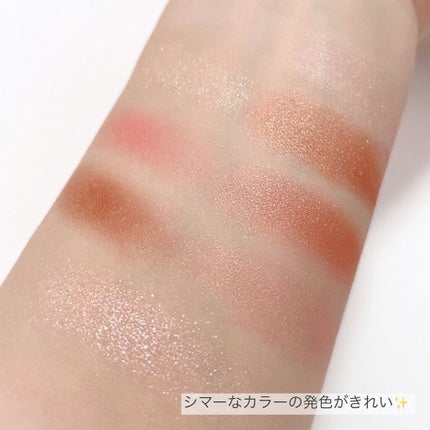 UR GLAM BLOOMING EYE COLOR PALETTE/U R GLAM/アイシャドウパレットを使ったクチコミ(3枚目)