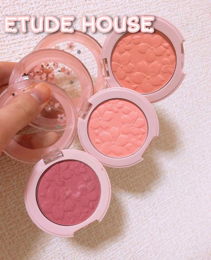 ピクニック ブロッサムチーク/ETUDE/パウダーチークを使ったクチコミ(1枚目)