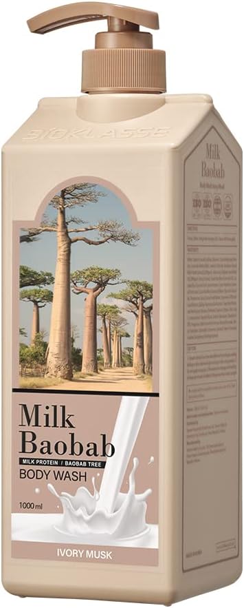 ボディウォッシュ アイボリームスク ミルクバオバブ