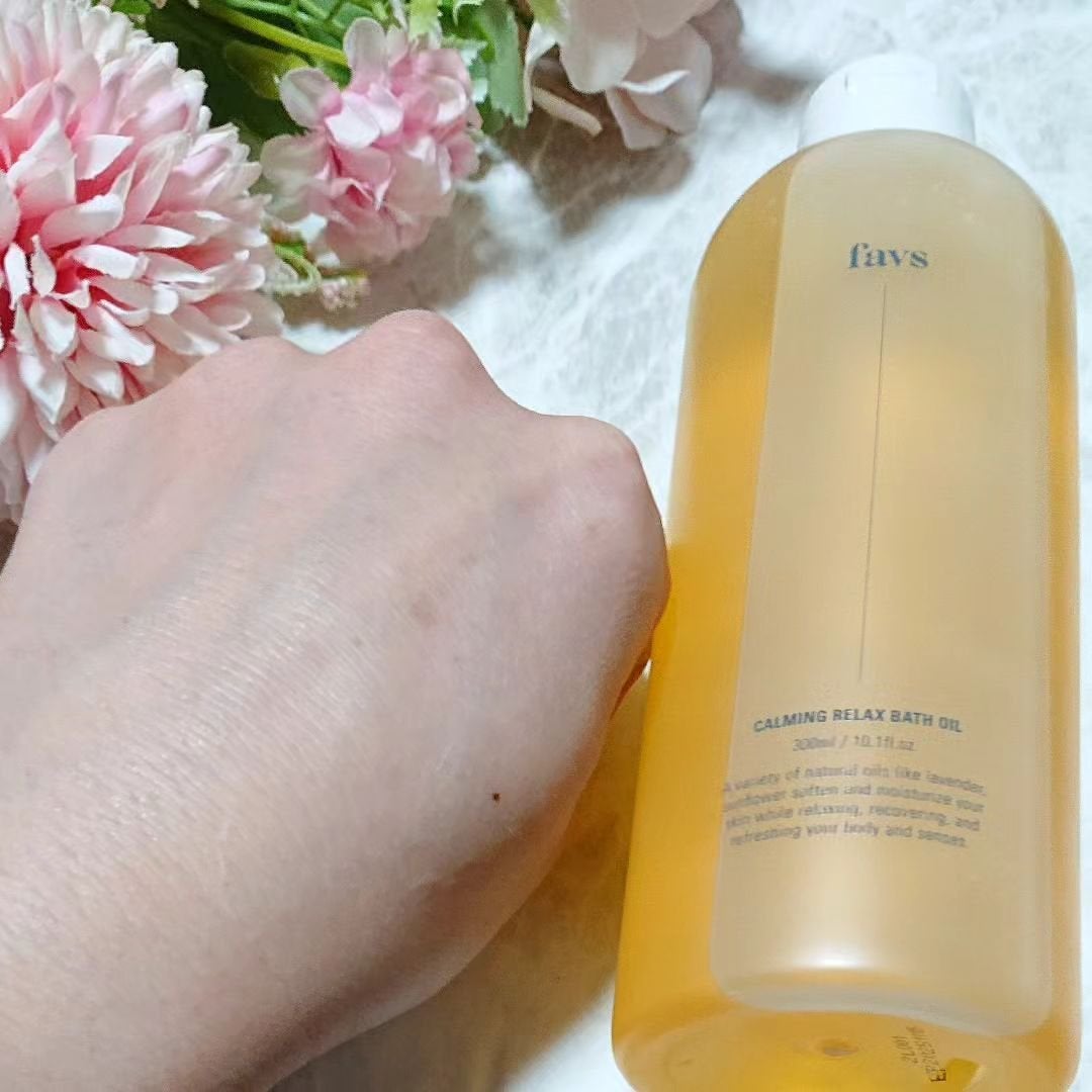 カーミングリラックスバスオイル/favs/保湿系入浴剤を使ったクチコミ(5枚目)