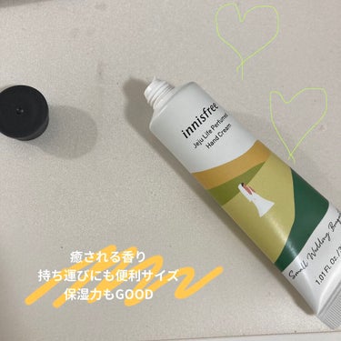 チェジュライフ パフュームド ハンドクリーム N/innisfree/ハンドクリームを使ったクチコミ（1枚目）