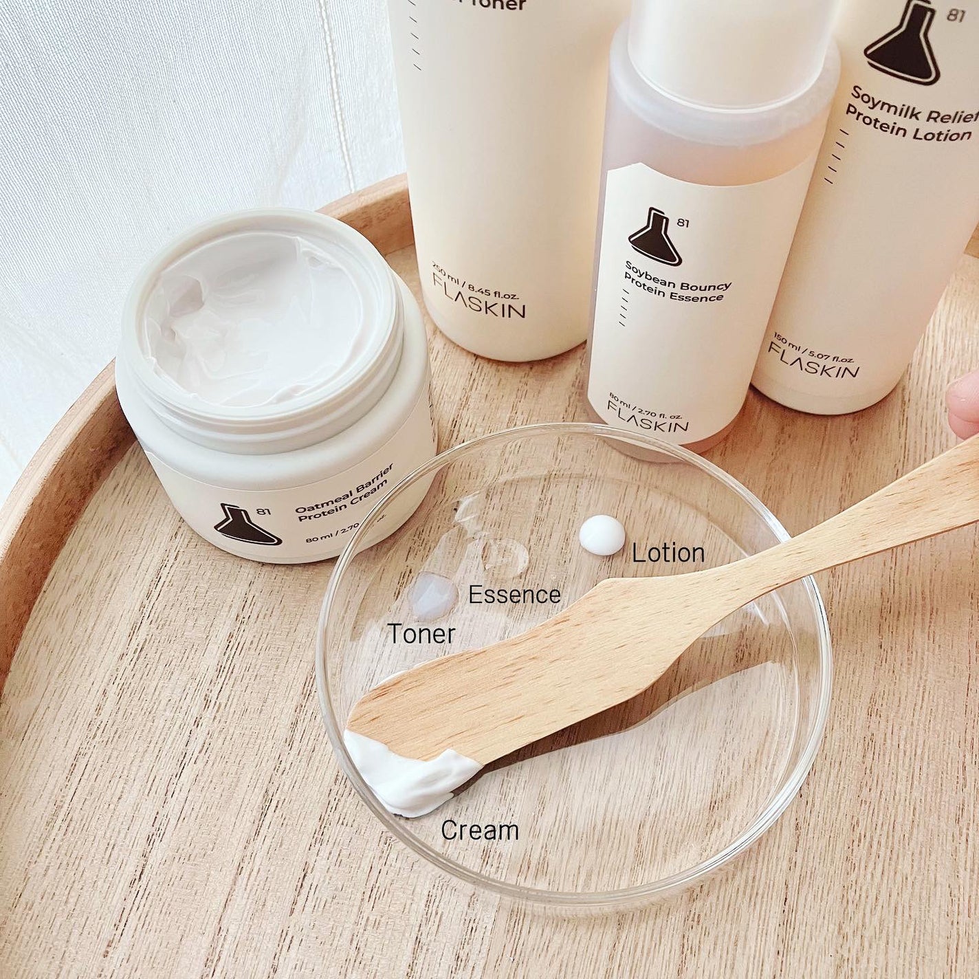 白米一番搾りタンパク質トナー/FLASKIN/化粧水を使ったクチコミ(2枚目)