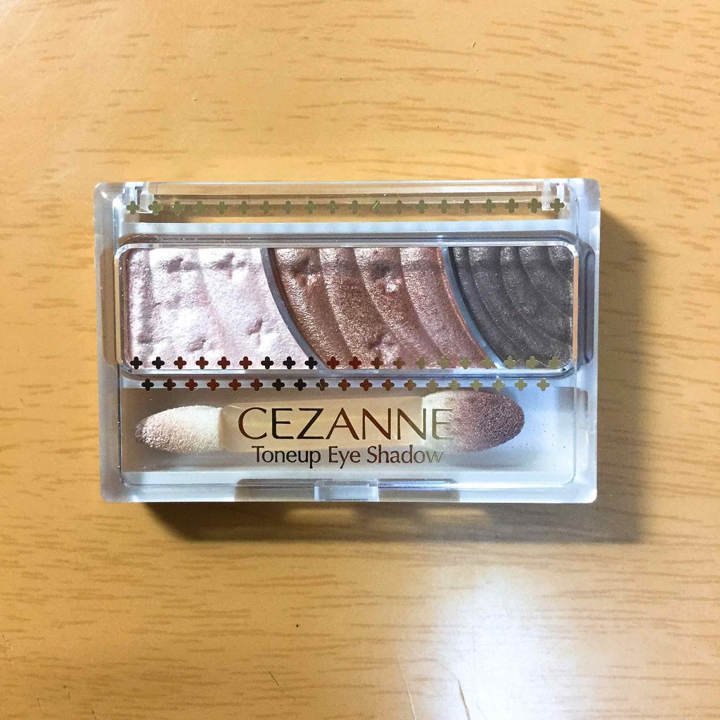 トーンアップアイシャドウ/CEZANNE/アイシャドウパレットを使ったクチコミ(1枚目)