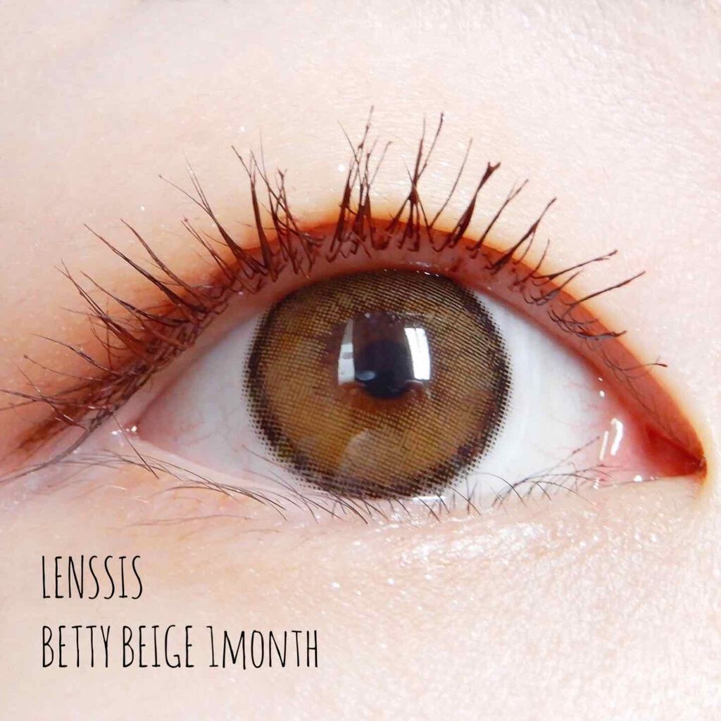 ベティーシリーズ/LENSSIS/カラーコンタクトレンズを使ったクチコミ(1枚目)