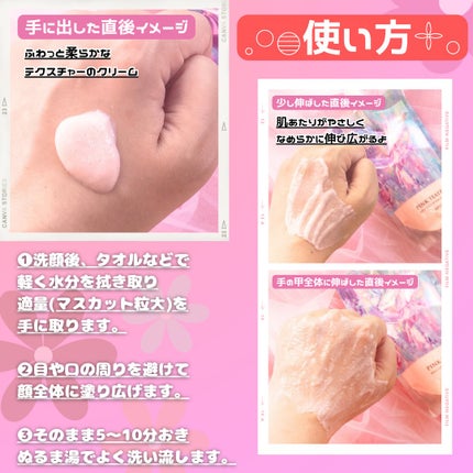 ピンクティーツリーライスシカウォッシュオフパック/APLIN/洗い流すパック・マスクを使ったクチコミ(4枚目)