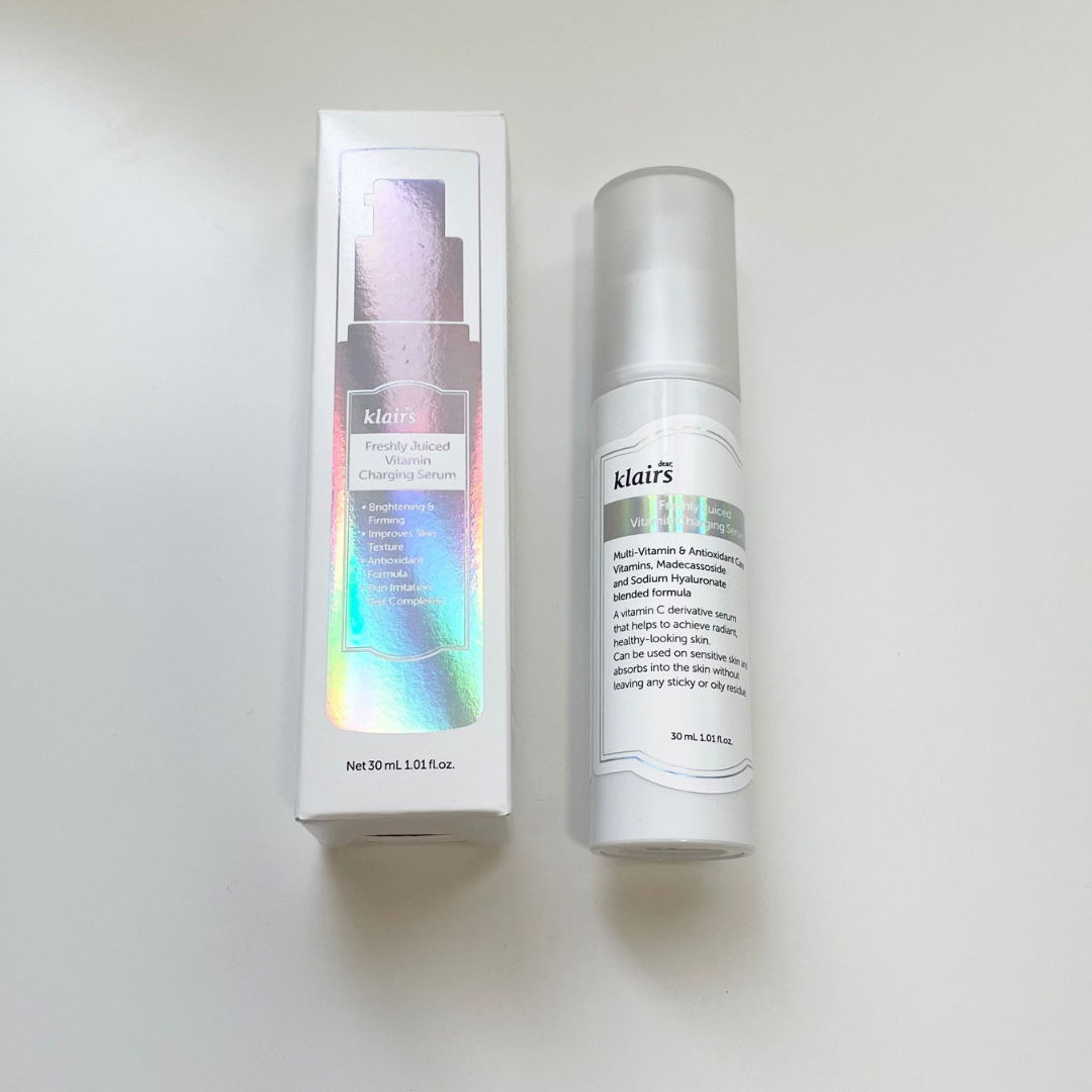 フレッシュリージュースドビタミンチャージングセラム(30ml)/Klairs/美容液を使ったクチコミ（1枚目）