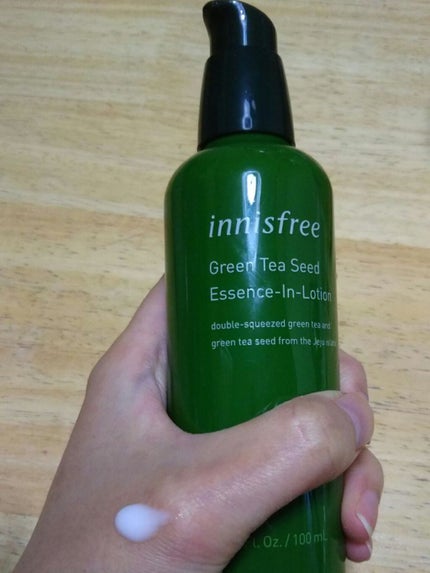 グリーンティーシード エッセンスインローション/innisfree/乳液を使ったクチコミ(1枚目)