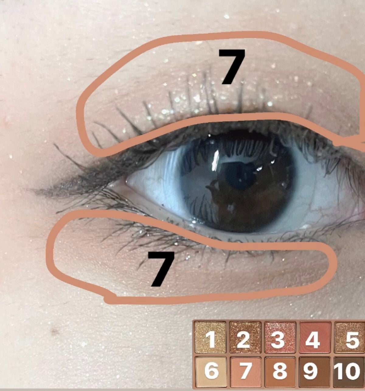 ベターザンパレット/rom&nd/アイシャドウパレットを使ったクチコミ(2枚目)