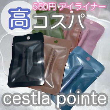 高コスパのミニサイズアイライナー👀💓

castlapointe
カラーシェイクライナー
全6色　各550円

Favor様を通してご提供頂きました🌸

2色をつなげることができるアイライナー。
1色の