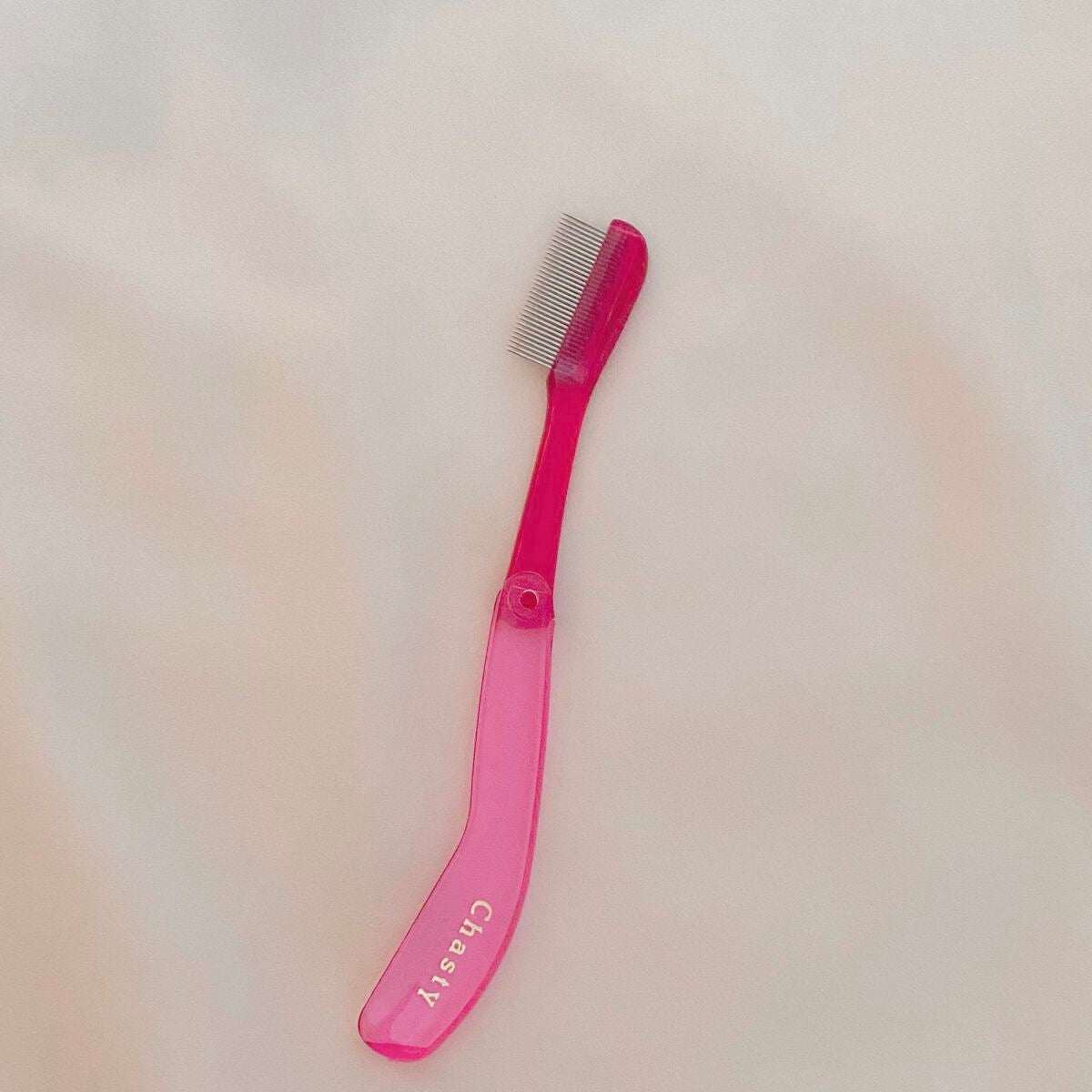 マスカラコーム メタルN(ナチュラル)/チャスティ/その他化粧小物を使ったクチコミ(2枚目)