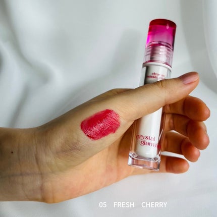 クリスタル グラム ティント 05 FRESH CHERRY/CLIO/リップティントの画像