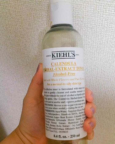 キールズ ハーバル トナー CL アルコールフリー/Kiehl's/化粧水を使ったクチコミ（1枚目）