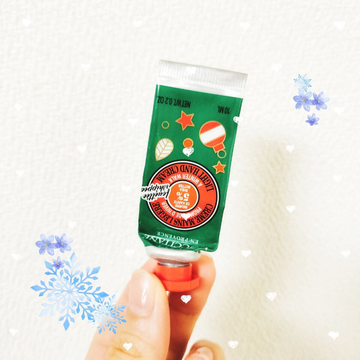 ハンドクリーム　GIFT FOR YOU 2021/L'OCCITANE/ハンドクリームを使ったクチコミ（1枚目）