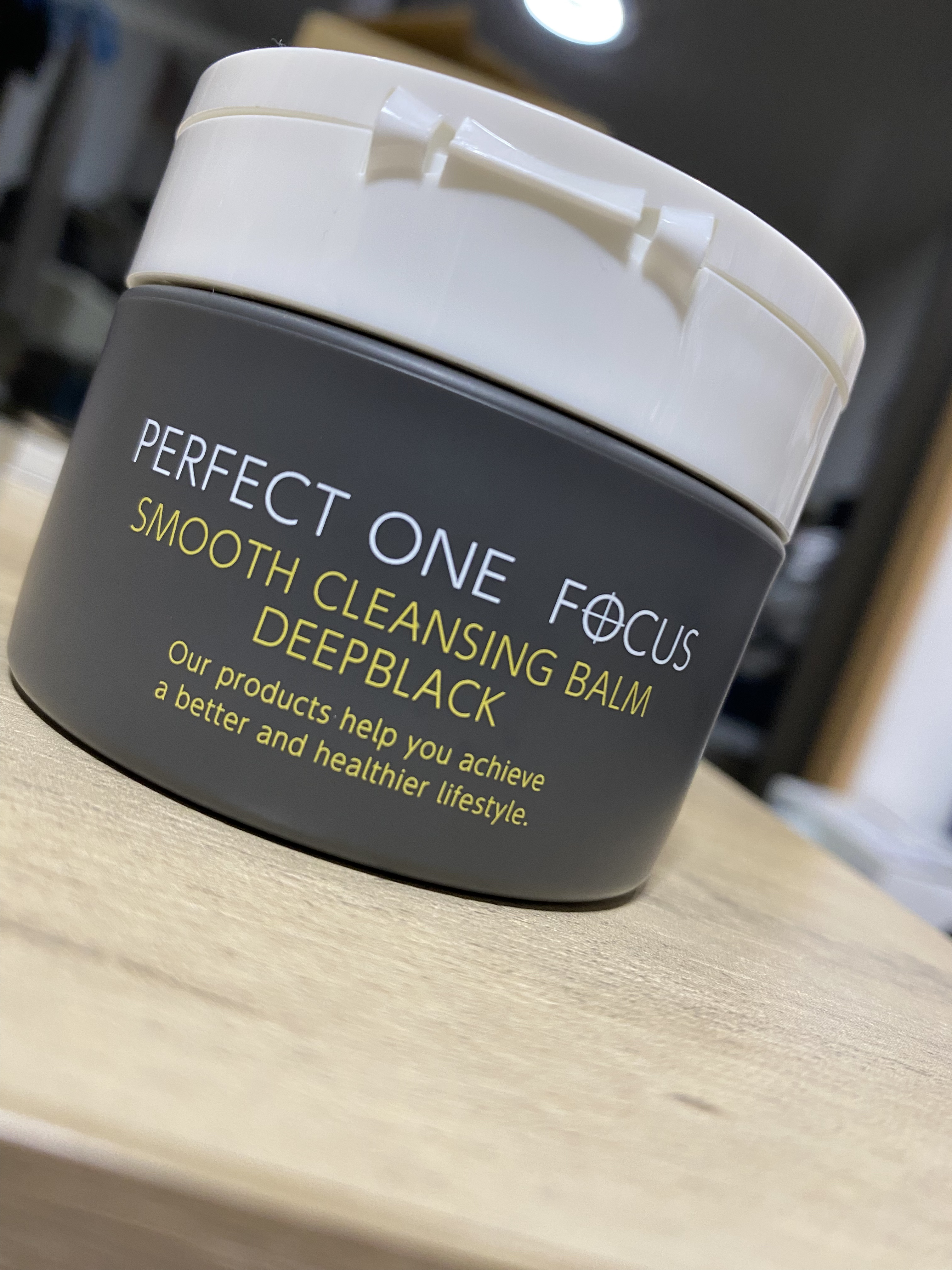 パーフェクトワンフォーカス スムースクレンジングバーム ディープブラック/PERFECT ONE  FOCUS/クレンジングバームを使ったクチコミ（1枚目）