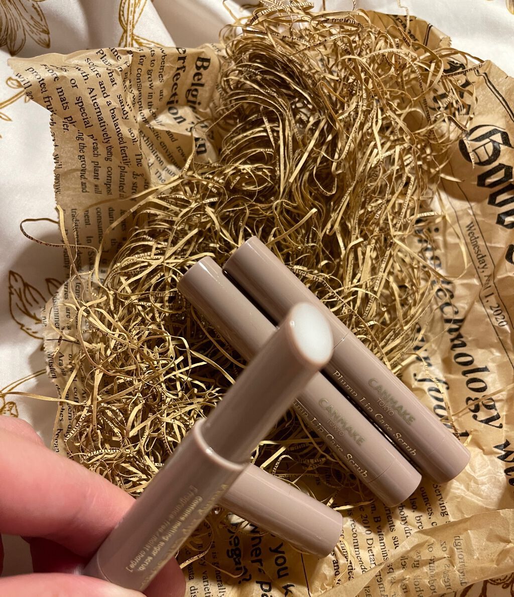 プランプリップケアスクラブ/キャンメイク/リップスクラブを使ったクチコミ(2枚目)