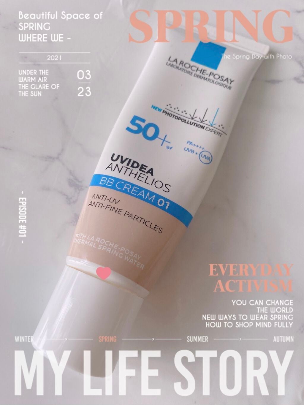 UVイデア XL プロテクションBB/ラ ロッシュ ポゼ/BBクリームを使ったクチコミ(1枚目)