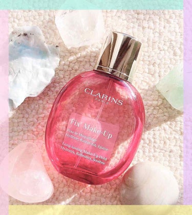 フィックス メイクアップ/CLARINS/ミスト状化粧水を使ったクチコミ（1枚目）