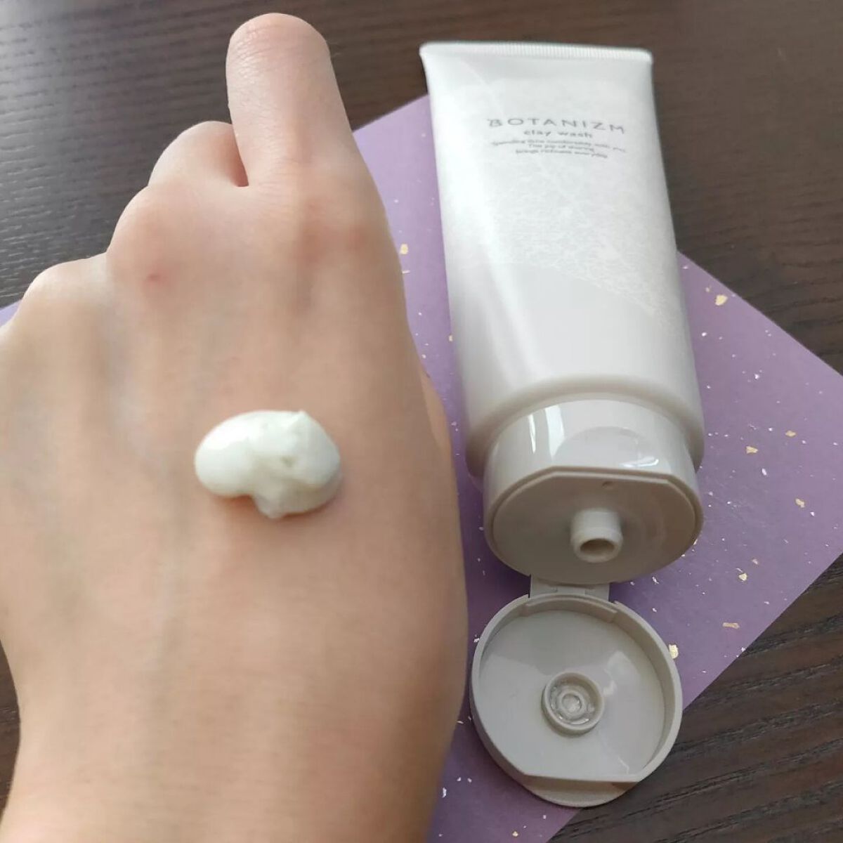 クレイウォッシュ/ボタニズム /洗顔フォームを使ったクチコミ(3枚目)