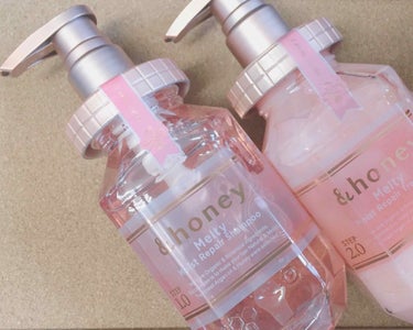 &honey Melty モイストリペア シャンプー1.0／モイストリペア ヘアトリートメント2.0/&honey/シャンプー・コンディショナーを使ったクチコミ（2枚目）