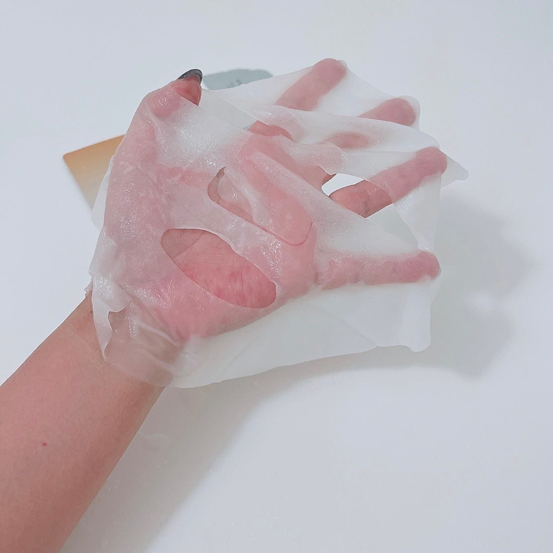 ディープモイスチャー マスク (ケアクリーム付き)/cerXcer/シートマスク・パックを使ったクチコミ(5枚目)