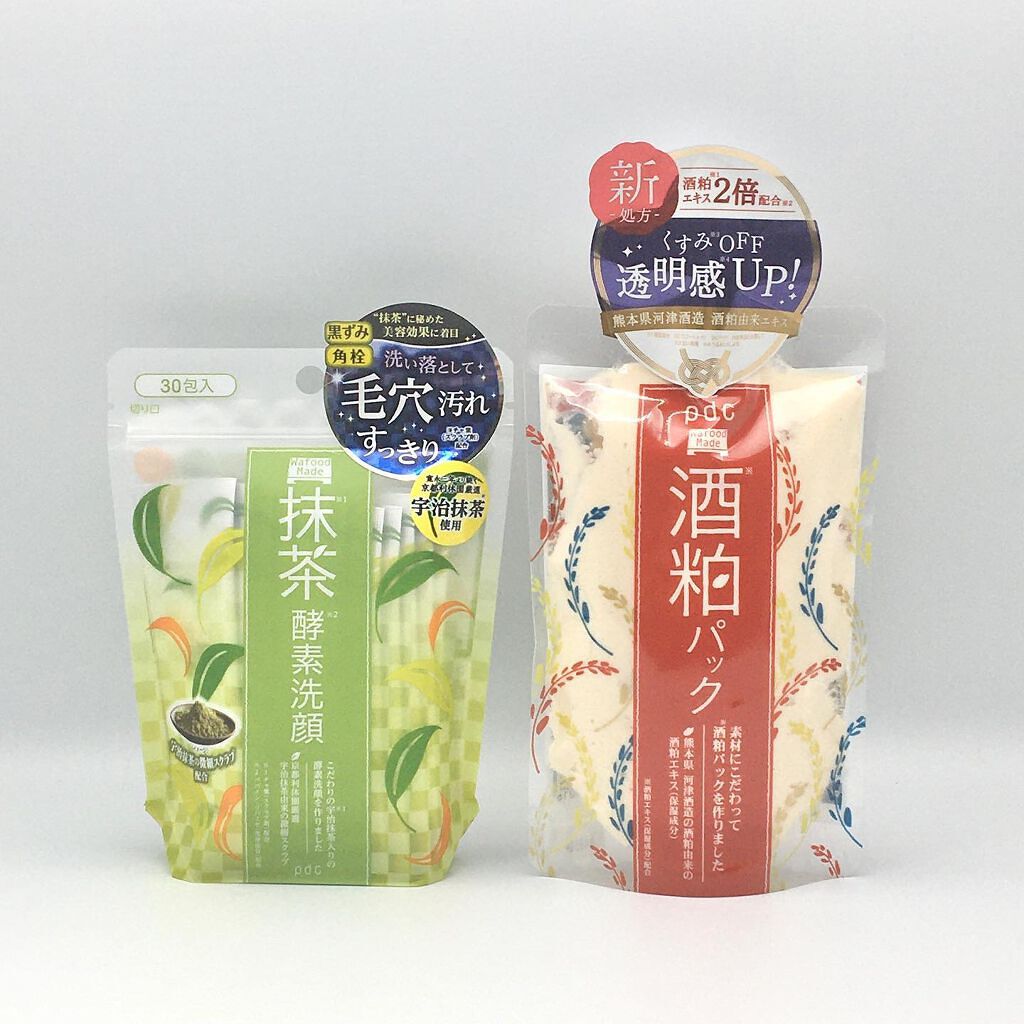 ワフードメイド　宇治抹茶酵素洗顔/pdc/洗顔パウダーを使ったクチコミ（1枚目）