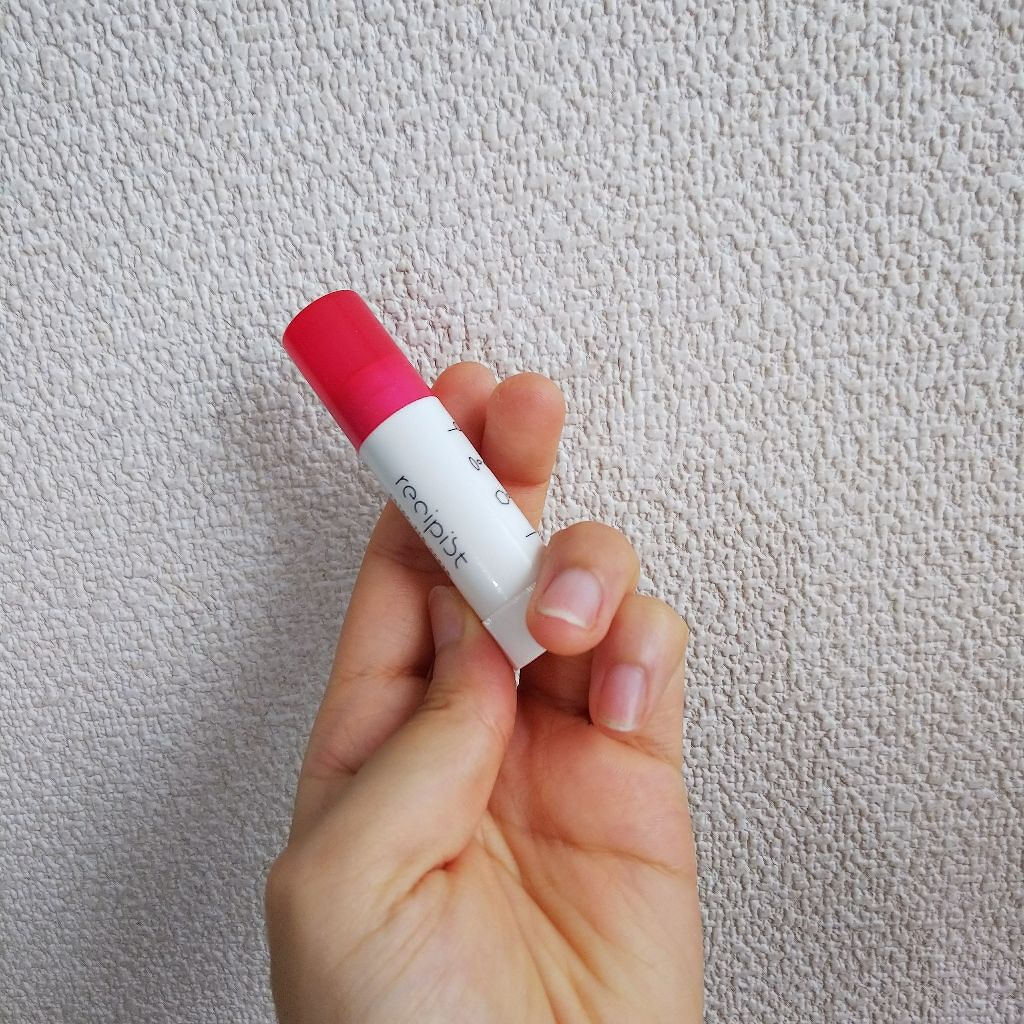ほんのり色づくリップクリーム/レシピスト/リップケアを使ったクチコミ（1枚目）