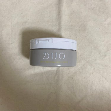 🤎DUO
ザ クレンジングバーム クリア

クレンジングバームといえばDUOですが、
ステマなんじゃないかと疑って
手を出したことがありませんでした😂

まだ半分しか使っていませんが、
毛穴の汚れをしっ