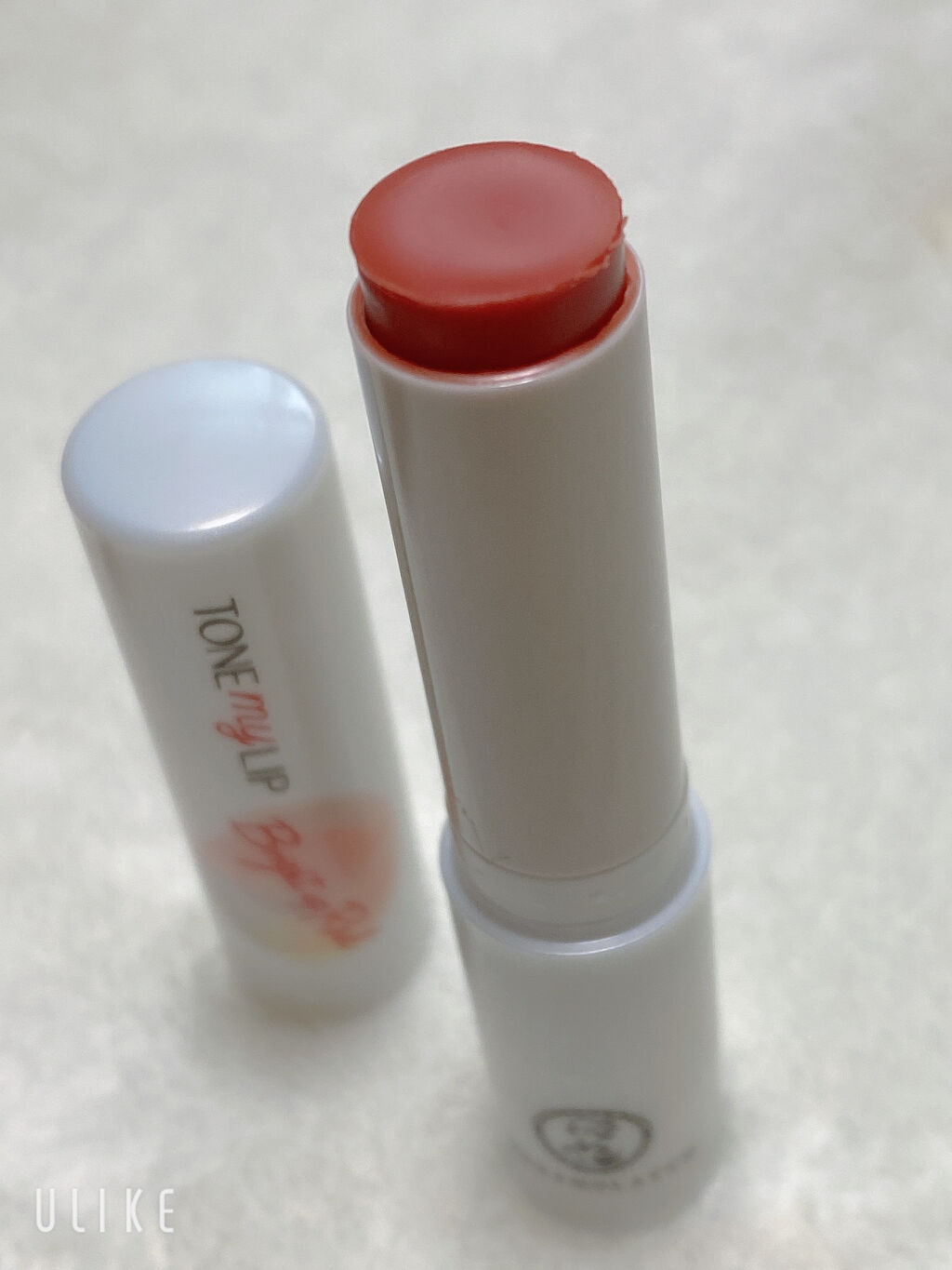 トーンマイリップ ブライトアップレッド/メンソレータム/リップケアを使ったクチコミ（1枚目）