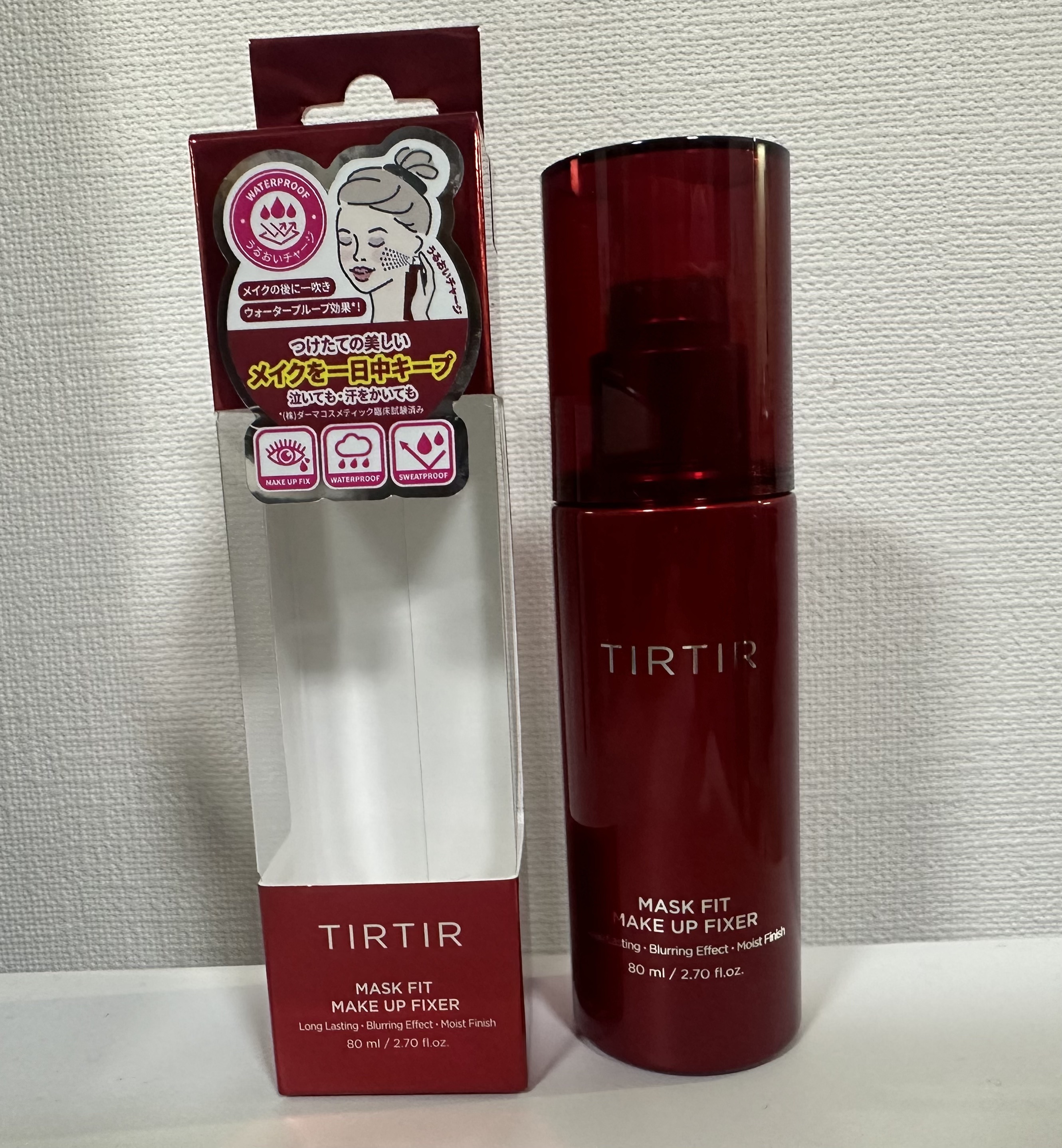 マスクフィット メイクアップフィクサー/TIRTIR(ティルティル)/フィックスミストを使ったクチコミ（1枚目）