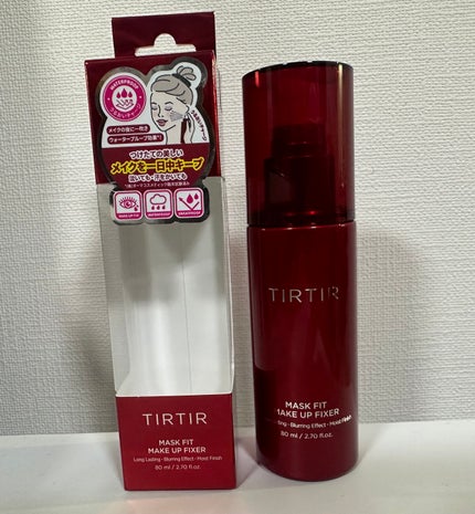 マスクフィット メイクアップフィクサー/TIRTIR(ティルティル)/フィックスミストを使ったクチコミ(1枚目)