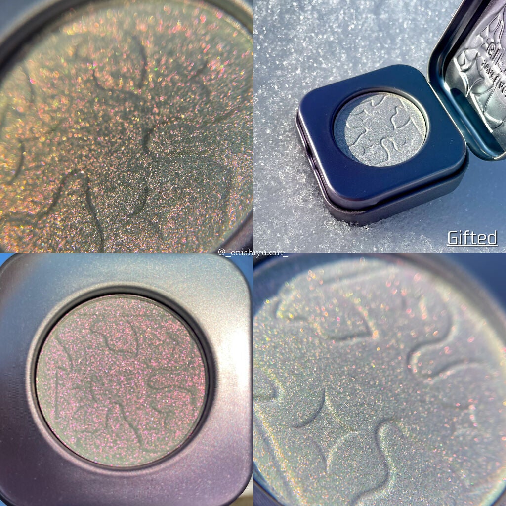 space age highlighter/Kaleidos Makeup/パウダーハイライトを使ったクチコミ(5枚目)