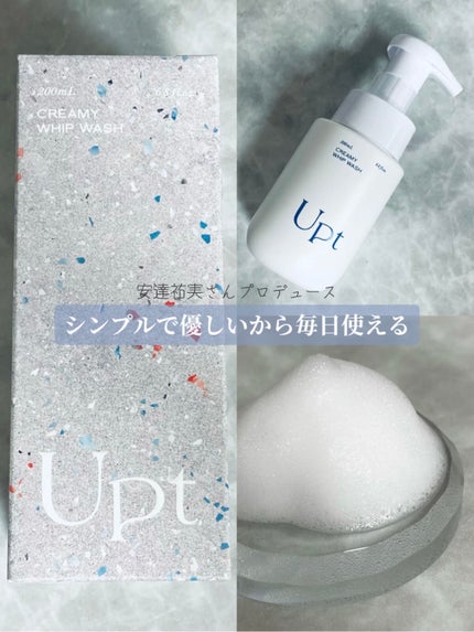 クリーミーホイップウォッシュ/Upt/泡洗顔を使ったクチコミ(1枚目)